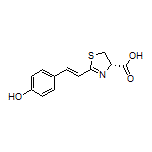 (S,E)-2-(4-Hydroxystyryl)-4,5-dihydrothiazole-4-carboxylic Acid