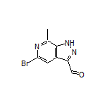 5-Bromo-7-methyl-1H-pyrazolo[3,4-c]pyridine-3-carbaldehyde