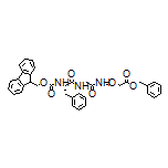 Benzyl (S)-2-[[2-[2-(Fmoc-amino)-3-phenylpropanamido]acetamido]methoxy]acetate