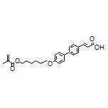 (E)-3-[4’-[[6-(Methacryloyloxy)hexyl]oxy]-4-biphenylyl]acrylic Acid