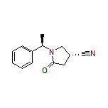 (R)-5-Oxo-1-[(R)-1-phenylethyl]pyrrolidine-3-carbonitrile