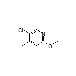 5-Chloro-2-methoxy-4-methylpyridine