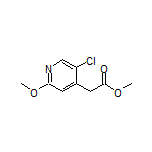 Methyl 2-(5-Chloro-2-methoxypyridin-4-yl)acetate