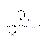 Ethyl 3-(5-Methylpyridin-3-yl)-3-phenylpropanoate