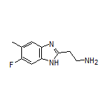 2-(6-Fluoro-5-methyl-1H-benzo[d]imidazol-2-yl)ethanamine