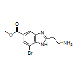 Methyl 2-(2-Aminoethyl)-7-bromo-1H-benzo[d]imidazole-5-carboxylate