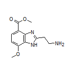 Methyl 2-(2-Aminoethyl)-7-methoxy-1H-benzo[d]imidazole-4-carboxylate