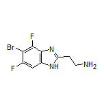 2-(5-Bromo-4,6-difluoro-1H-benzo[d]imidazol-2-yl)ethanamine