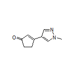 3-(1-Methyl-1H-pyrazol-4-yl)cyclopent-2-en-1-one