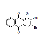 1,3-Dibromo-2-hydroxyanthracene-9,10-dione