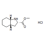Methyl (2S,3aS,7aS)-Octahydro-1H-indole-2-carboxylate Hydrochloride