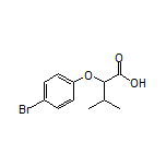 2-(4-Bromophenoxy)-3-methylbutanoic Acid