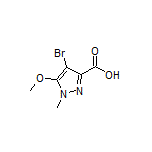 4-Bromo-5-methoxy-1-methyl-1H-pyrazole-3-carboxylic Acid