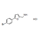 1-[5-(4-Bromophenyl)furan-2-yl]-N-methylmethanamine Hydrochloride