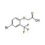 2-[4-Bromo-2-(trifluoromethyl)phenoxy]acetic Acid