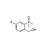 [5-Fluoro-2-(hydroxymethyl)phenyl]dimethylphosphine Oxide