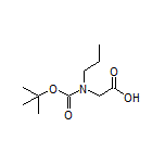 2-[Boc(propyl)amino]acetic Acid