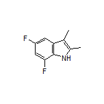 5,7-Difluoro-2,3-dimethyl-1H-indole