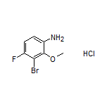 3-Bromo-4-fluoro-2-methoxyaniline Hydrochloride