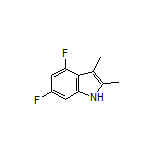 4,6-Difluoro-2,3-dimethyl-1H-indole