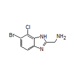 (6-Bromo-7-chloro-1H-benzo[d]imidazol-2-yl)methanamine