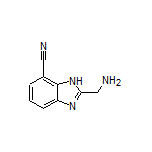 2-(Aminomethyl)-1H-benzo[d]imidazole-7-carbonitrile