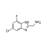 (5-Chloro-7-fluoro-1H-benzo[d]imidazol-2-yl)methanamine