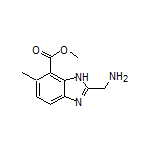 Methyl 2-(Aminomethyl)-6-methyl-1H-benzo[d]imidazole-7-carboxylate