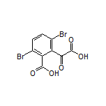 3,6-Dibromo-2-(carboxycarbonyl)benzoic Acid