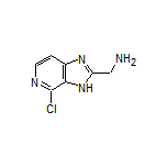 (4-Chloro-3H-imidazo[4,5-c]pyridin-2-yl)methanamine