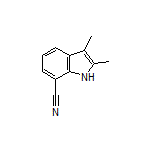 2,3-Dimethyl-1H-indole-7-carbonitrile