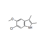 6-Chloro-5-methoxy-2,3-dimethyl-1H-indole
