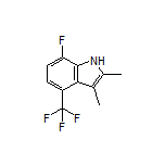 7-Fluoro-2,3-dimethyl-4-(trifluoromethyl)-1H-indole