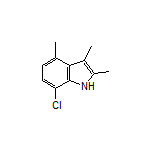 7-Chloro-2,3,4-trimethyl-1H-indole