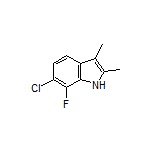 6-Chloro-7-fluoro-2,3-dimethyl-1H-indole