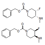 cis-1-Cbz-3-fluoro-N-methylpiperidin-4-amine