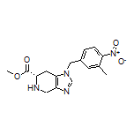 Methyl (S)-1-(3-Methyl-4-nitrobenzyl)-4,5,6,7-tetrahydro-1H-imidazo[4,5-c]pyridine-6-carboxylate