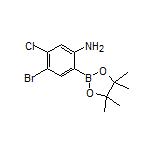 2-Amino-5-bromo-4-chlorophenylboronic Acid Pinacol Ester