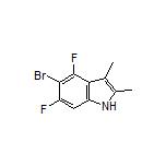 5-Bromo-4,6-difluoro-2,3-dimethyl-1H-indole