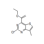 2-Chloro-4-(1-ethoxyvinyl)-7-methylthieno[3,2-d]pyrimidine
