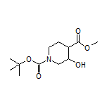 Methyl 1-Boc-3-hydroxypiperidine-4-carboxylate