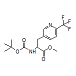 Methyl 2-(Boc-amino)-3-[6-(trifluoromethyl)-3-pyridyl]propanoate