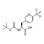 (S)-2-(Boc-amino)-3-[6-(trifluoromethyl)-3-pyridyl]propanoic Acid