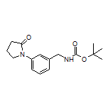 1-[3-[(Boc-amino)methyl]phenyl]pyrrolidin-2-one
