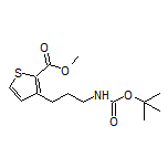 Methyl 3-[3-(Boc-amino)propyl]thiophene-2-carboxylate