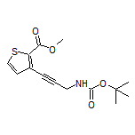Methyl 3-[3-(Boc-amino)prop-1-yn-1-yl]thiophene-2-carboxylate