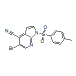 5-Bromo-1-tosyl-7-azaindole-4-carbonitrile