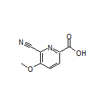 6-Cyano-5-methoxypicolinic Acid