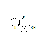 2-(3-Fluoropyridin-2-yl)-2-methylpropan-1-ol