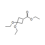 Ethyl 3,3-Diethoxycyclobutanecarboxylate